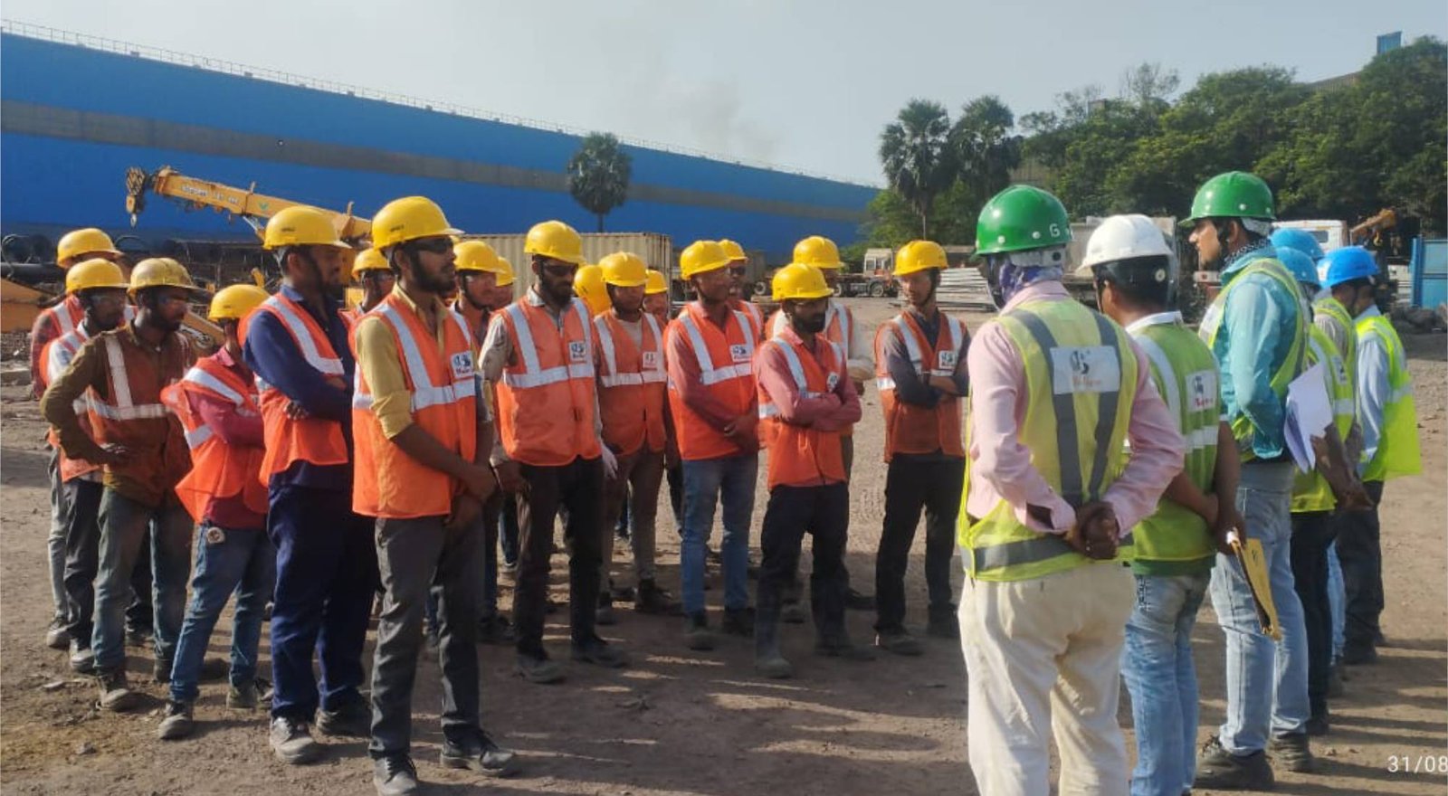 ArcelorMittal Nippon Steel plant at Hazira, Gujarat